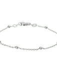 Zilver Gerhodineerd Armband Bolletjes 1,2 Mm 17 + 2 cm 1327357 - PansiteNederland.nl