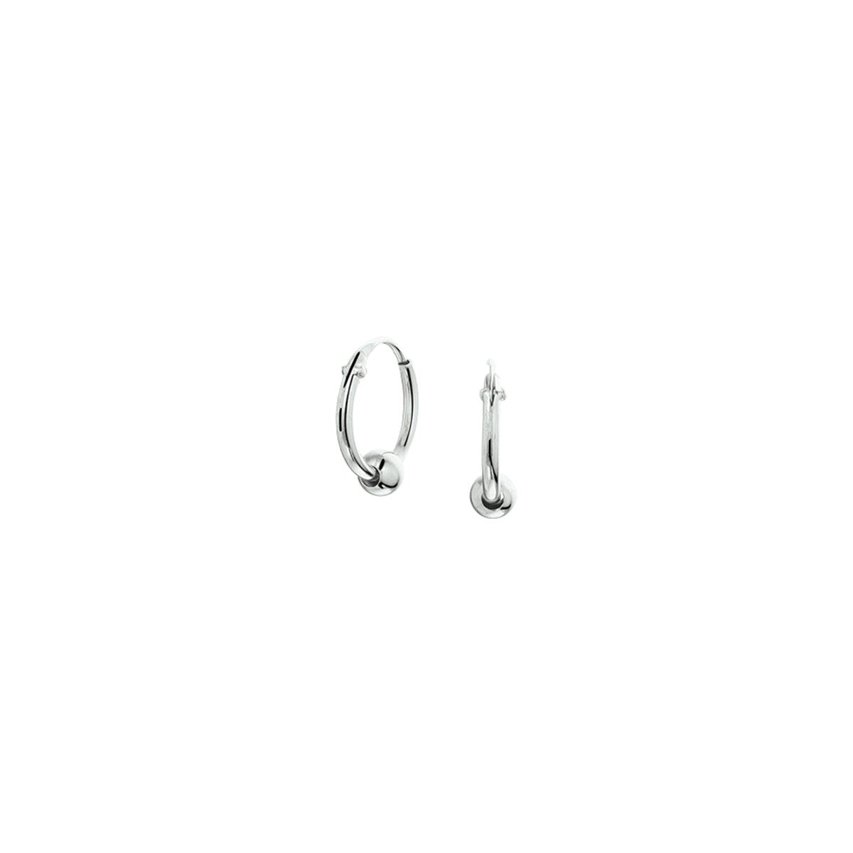 Fantasy Collection Oorbellen bol zilver