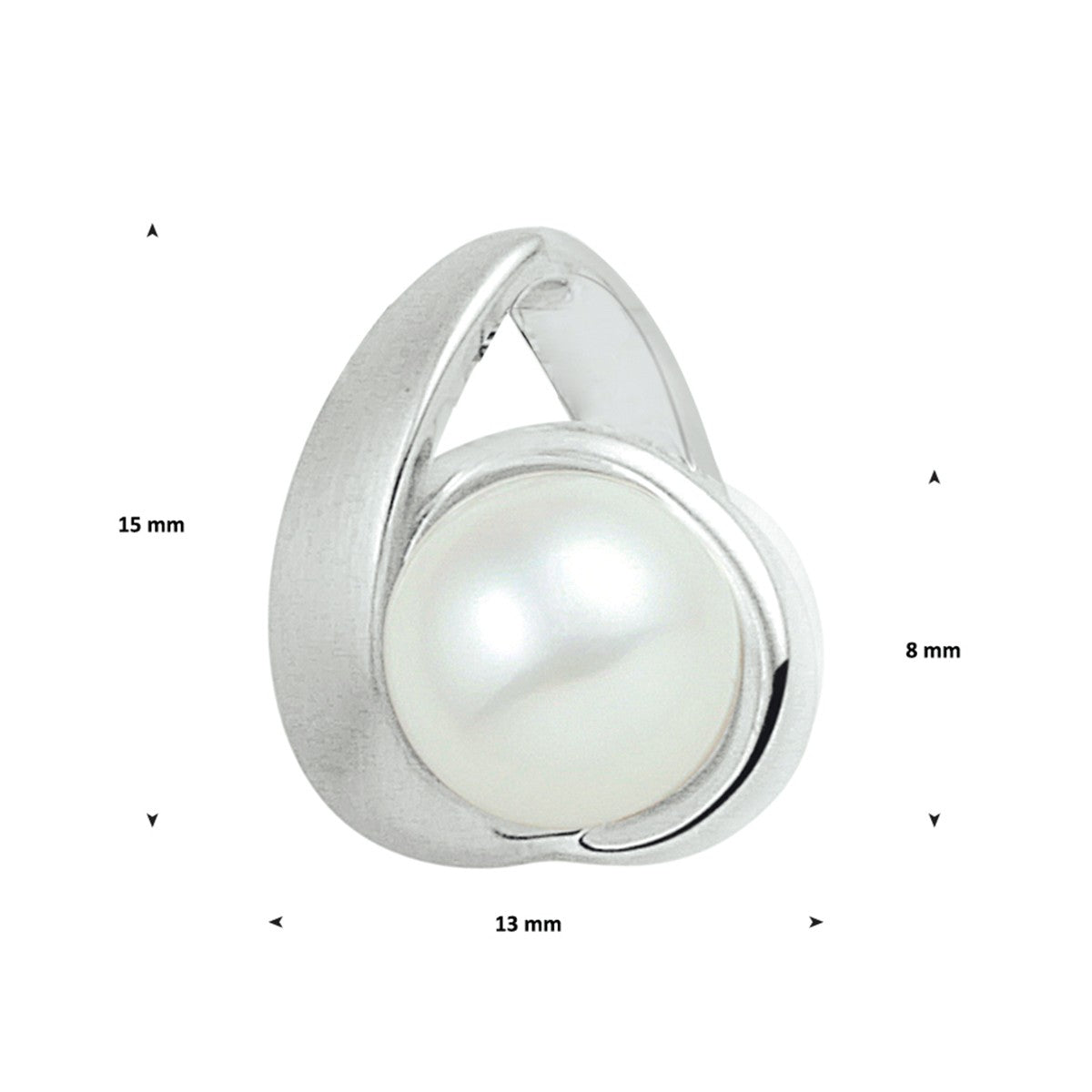 Fantasy Collection Hanger parel zilver