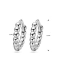 Zilver Gerhodineerd Klapoorringen 1328330 - PansiteNederland.nl