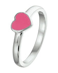 Gerhodineerd Zilver Ring Hart 1328670 - PansiteNederland.nl