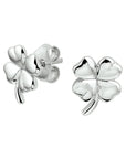Zilver Gerhodineerd Oorknoppen Klaver 1328892 - PansiteNederland.nl