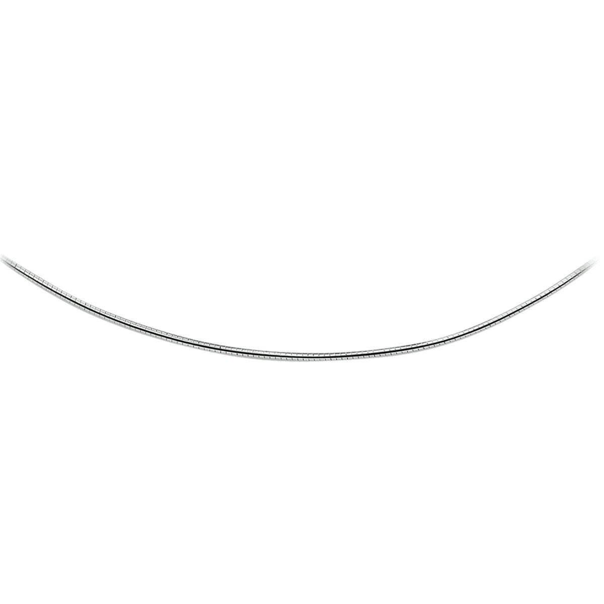 Zilveren collier omega rond 1,5 mm 42 + 3 cm - PSN1329069, exclusief en kwalitatief hoogwaardig. Ontdek nu!