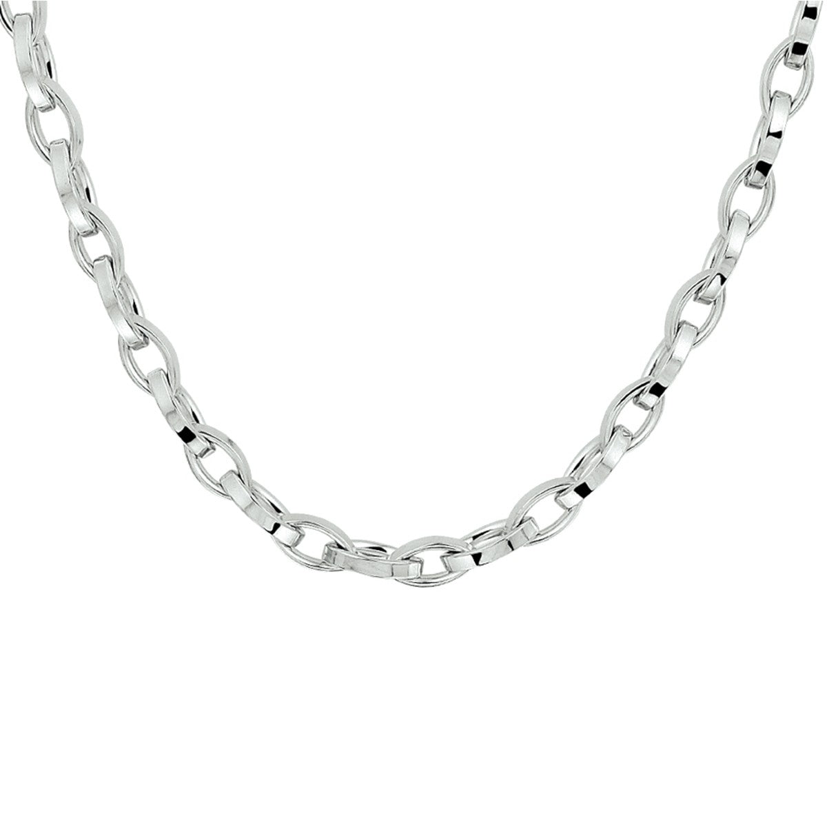 Fantasy Collection Collier anker 5,2 mm 45 cm zilver