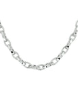 zilver gerhodineerd collier anker 5,2 mm 45 cm 1329084 - PansiteNederland.nl
