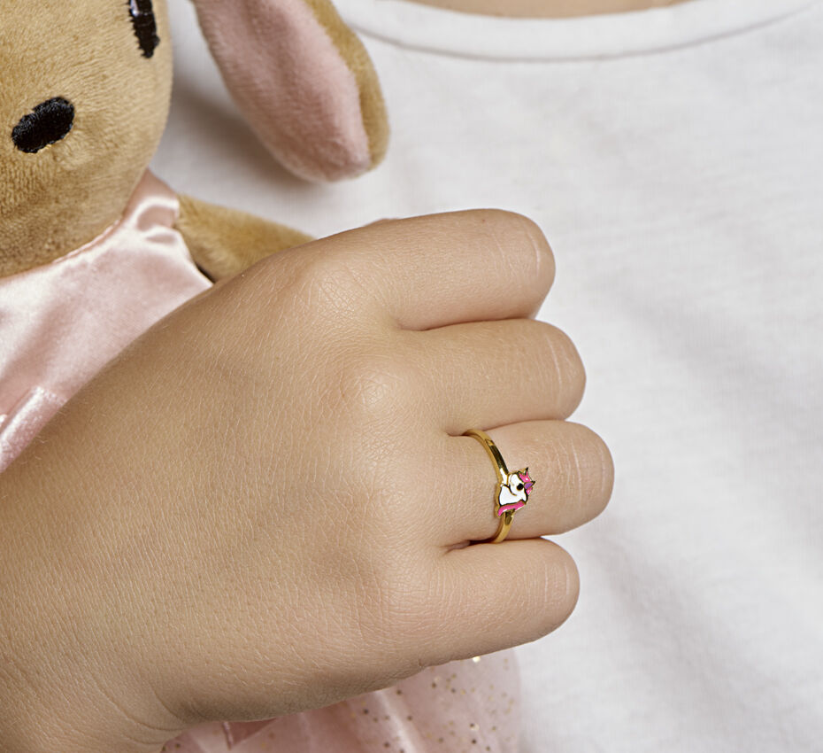 Fantasy Collection Ring eenhoorn zilver