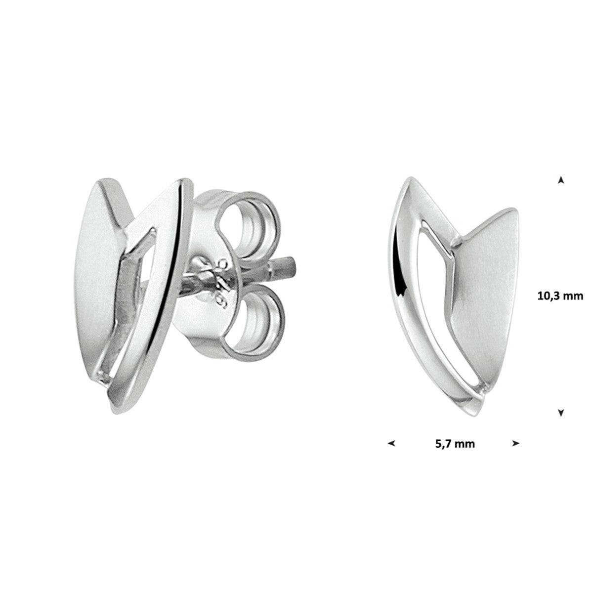 Fantasy Collection Oorbellen zilver