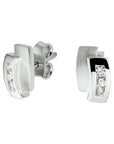 Zilver Gerhodineerd Oorknoppen Zirkonia 1329155 - PansiteNederland.nl
