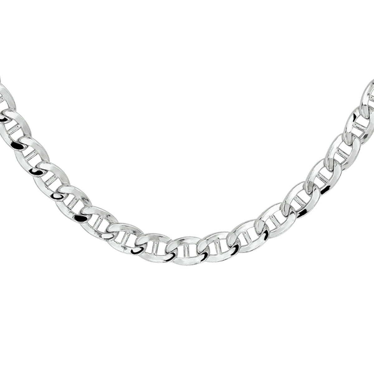Fantasy Collection Collier anker 6,5 mm zilver