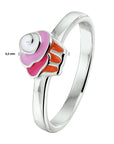 Gerhodineerd Zilver Ring Cupcake 1329211 - PansiteNederland.nl
