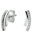 Zilver Gerhodineerd Oorknoppen Zirkonia 1329283 - PansiteNederland.nl