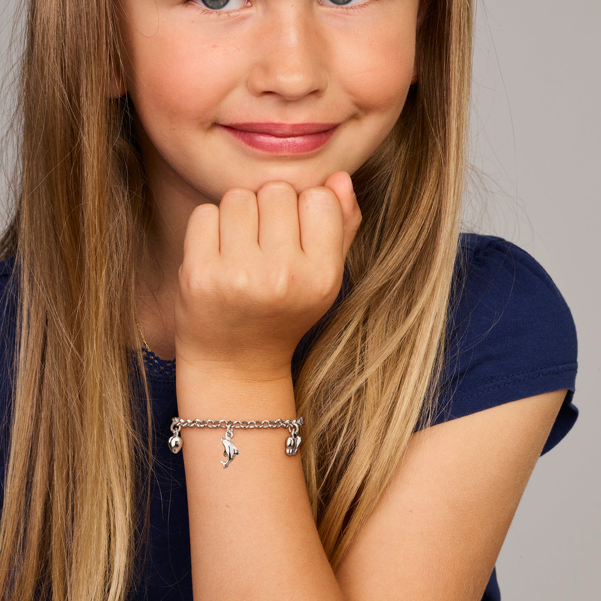 Gerhodineerd Zilveren Armband voor Kinderen