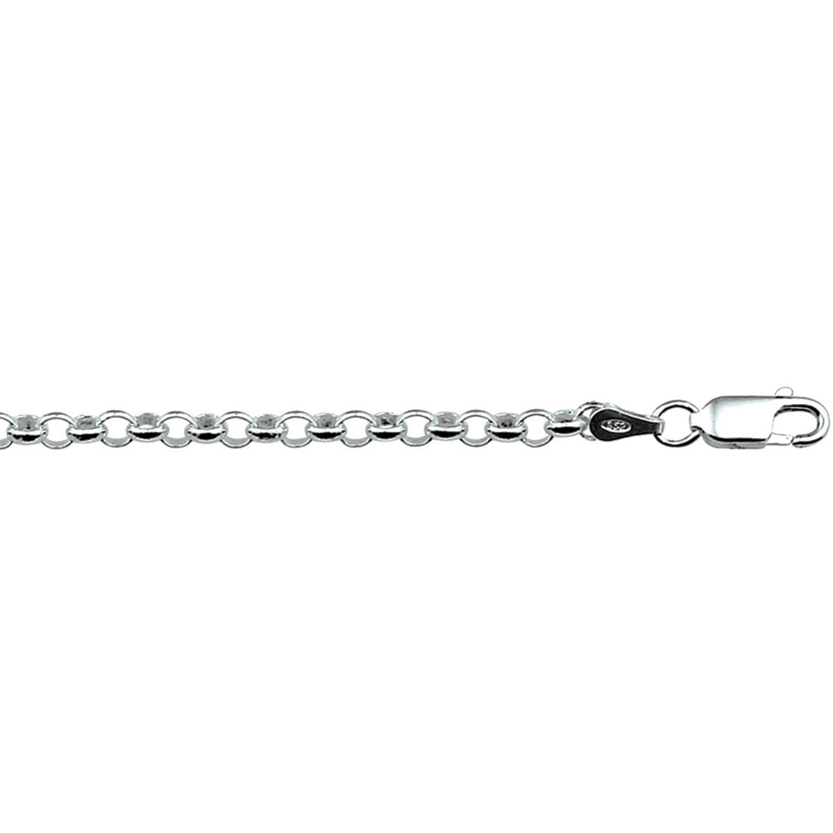 Fantasy Collection Armband jasseron 3,6 mm zilver