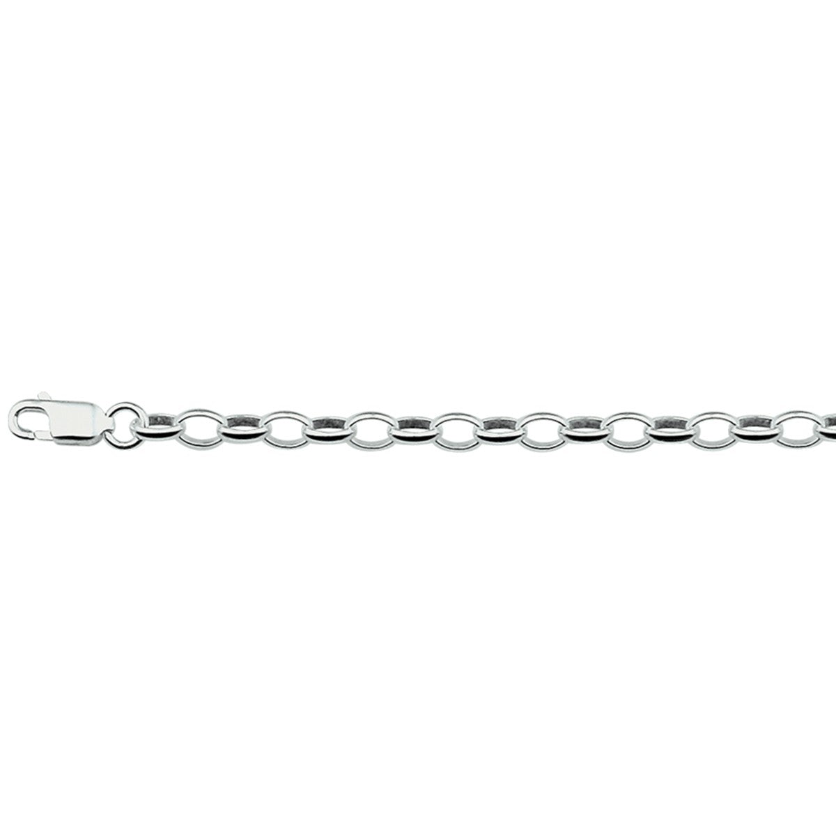 Fantasy Collection Armband jasseron 3,7 mm zilver