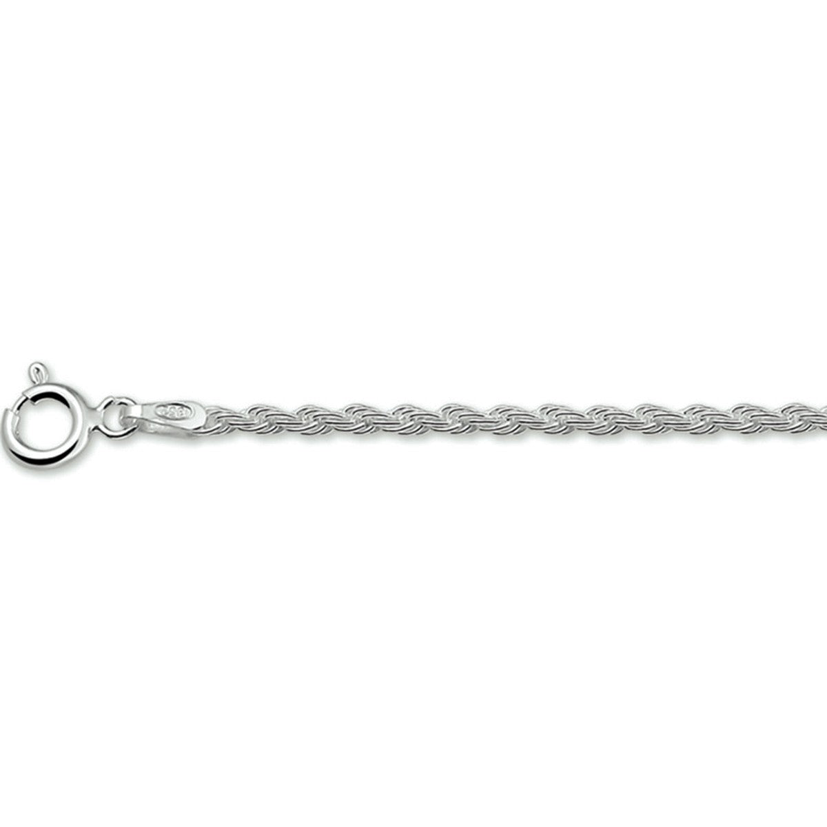 Fantasy Collection Armband koord 2,0 mm zilver