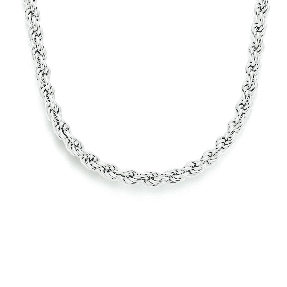 Fantasy Collection Collier koord 2,5 mm zilver