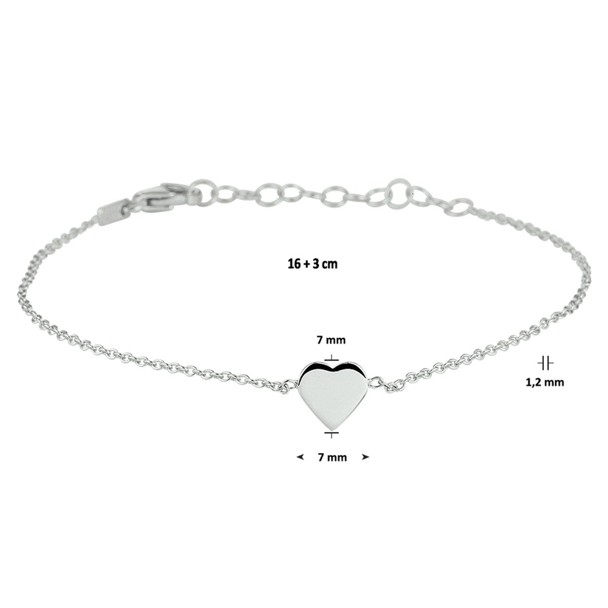 Fantasy Collection Zilveren Armband voor Kinderen 1329641
