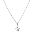 zilver gerhodineerd collier ster zirkonia 36 + 4 cm 1329893 - PansiteNederland.nl