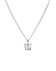 zilver gerhodineerd collier vlinder zirkonia 36 + 4 cm 1329934 - PansiteNederland.nl