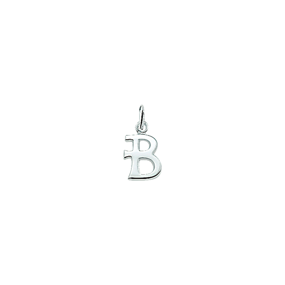 Fantasy Collection Hanger letter B 12,5 mm zilver gerhodineerd - PSN1330000