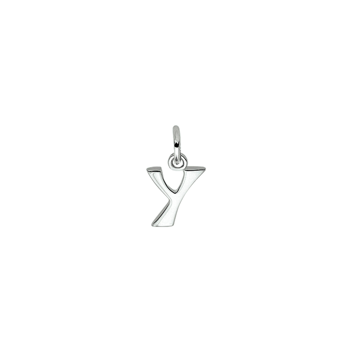 Fantasy Collection Hanger letter Y 12 mm zilver gerhodineerd - PSN1330021