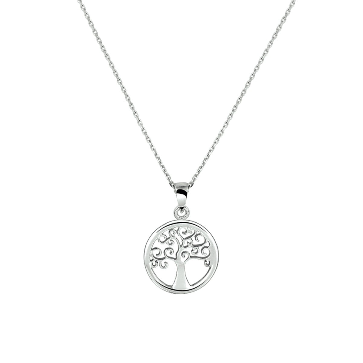 Fantasy Collection Collier levensboom 41 + 4 cm zilver