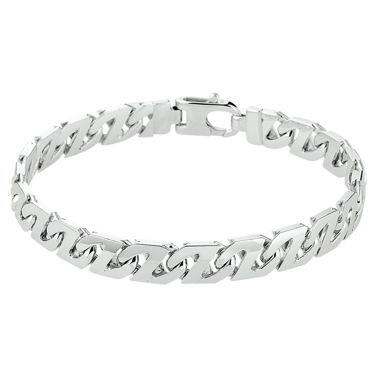 Fantasy Collection Armband gourmette 8,2 mm zilver