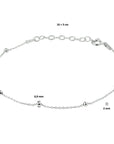 Zilver Gerhodineerd Armband Bolletjes 2,0 Mm 16 + 3 Cm 1330905 - PansiteNederland.nl