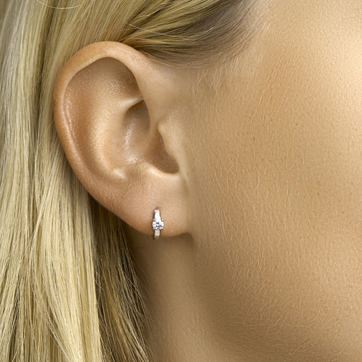 Fantasy Collection Oorbellen zirkonia zilver