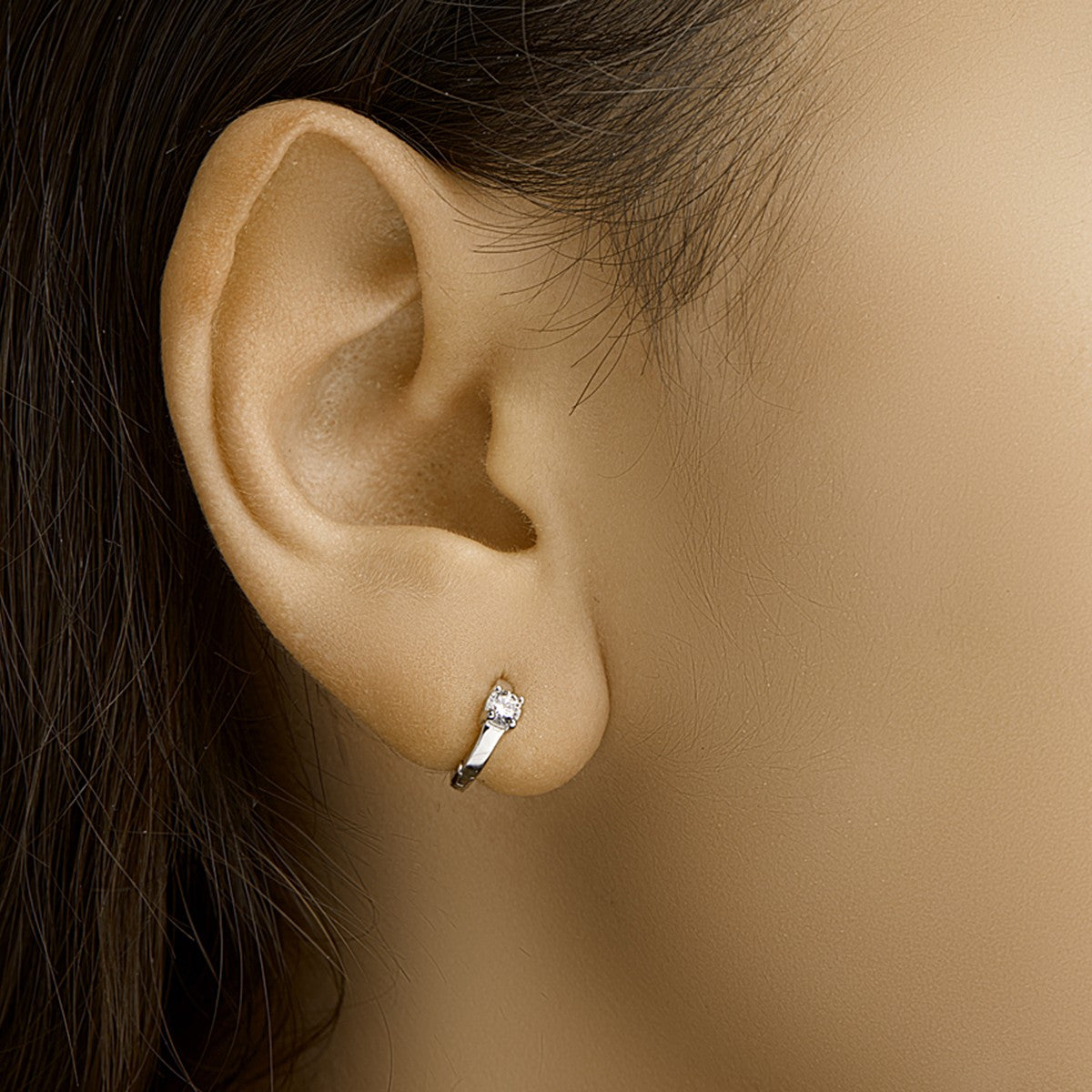 Fantasy Collection Oorbellen zirkonia zilver