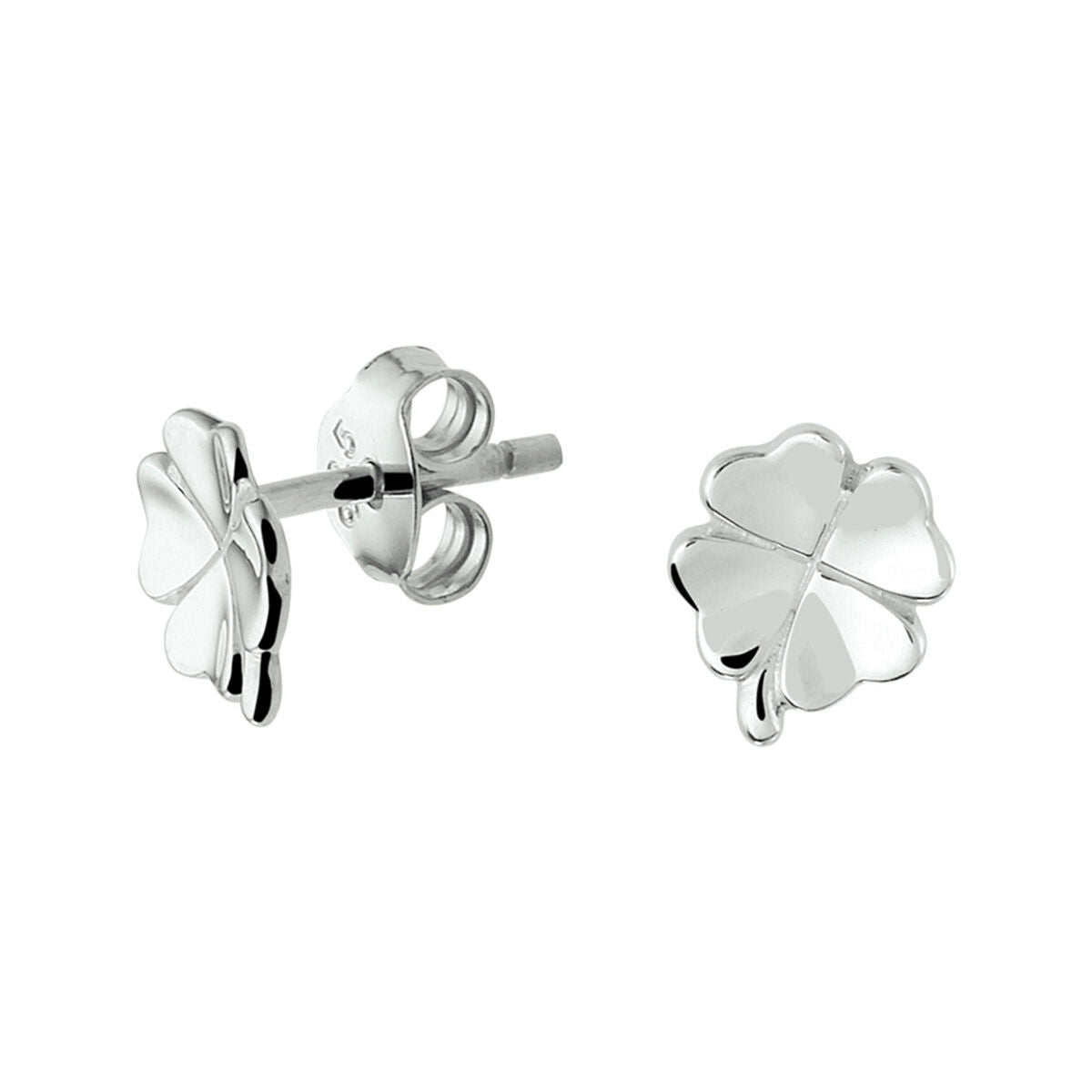 Fantasy Collection Oorbellen klavertje zilver - PSN1332042