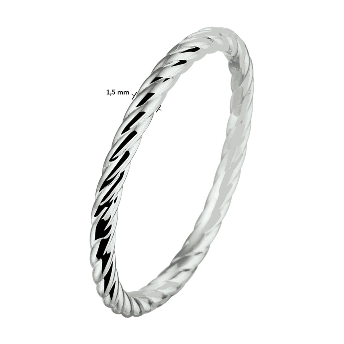 Fantasy Collection Aanschuifring zilver