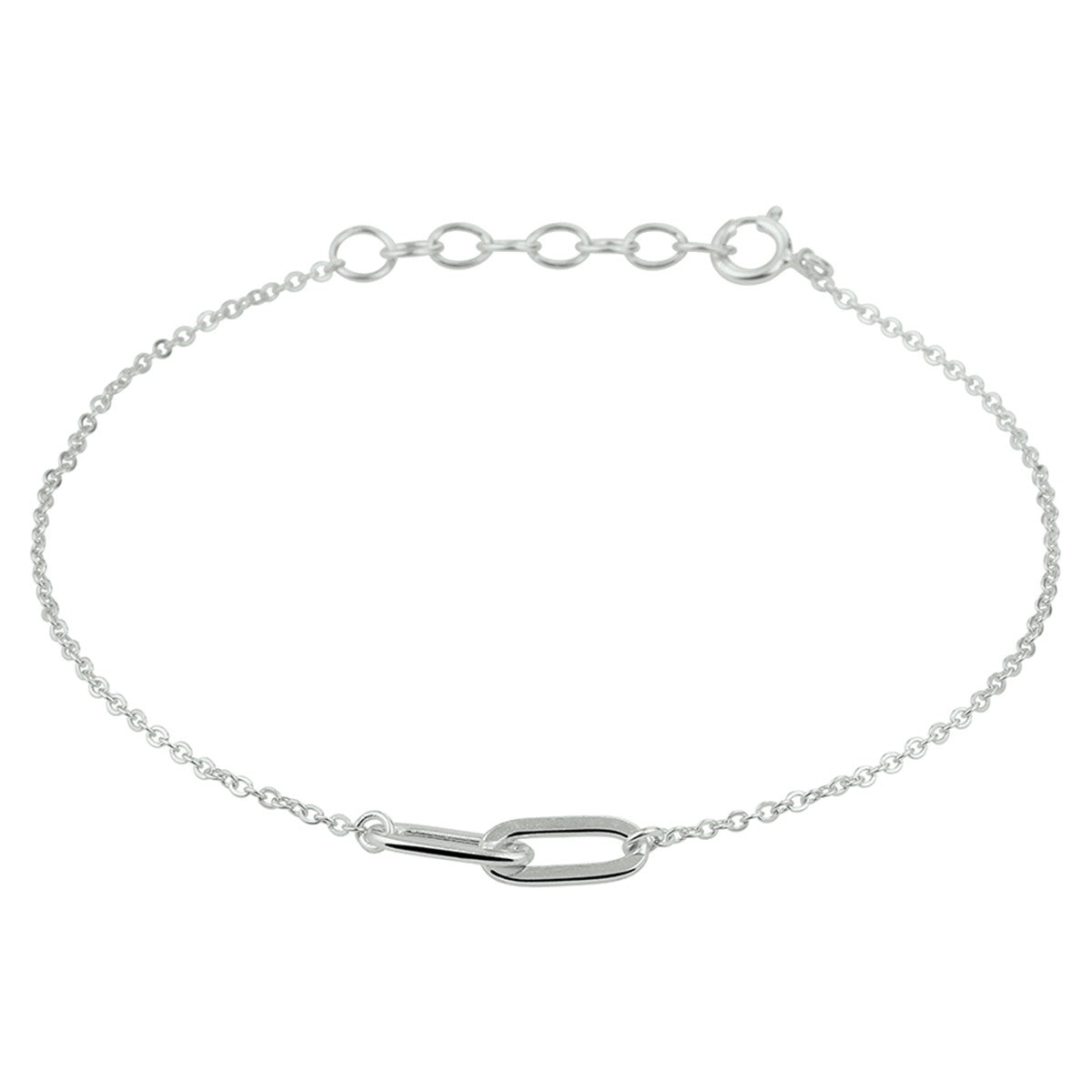 Fantasy Collection Armband 1,2 mm 16,5 + 2 cm zilver