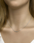 zilver gerhodineerd collier 1,2 mm 41 + 4 cm 1332305 - PansiteNederland.nl