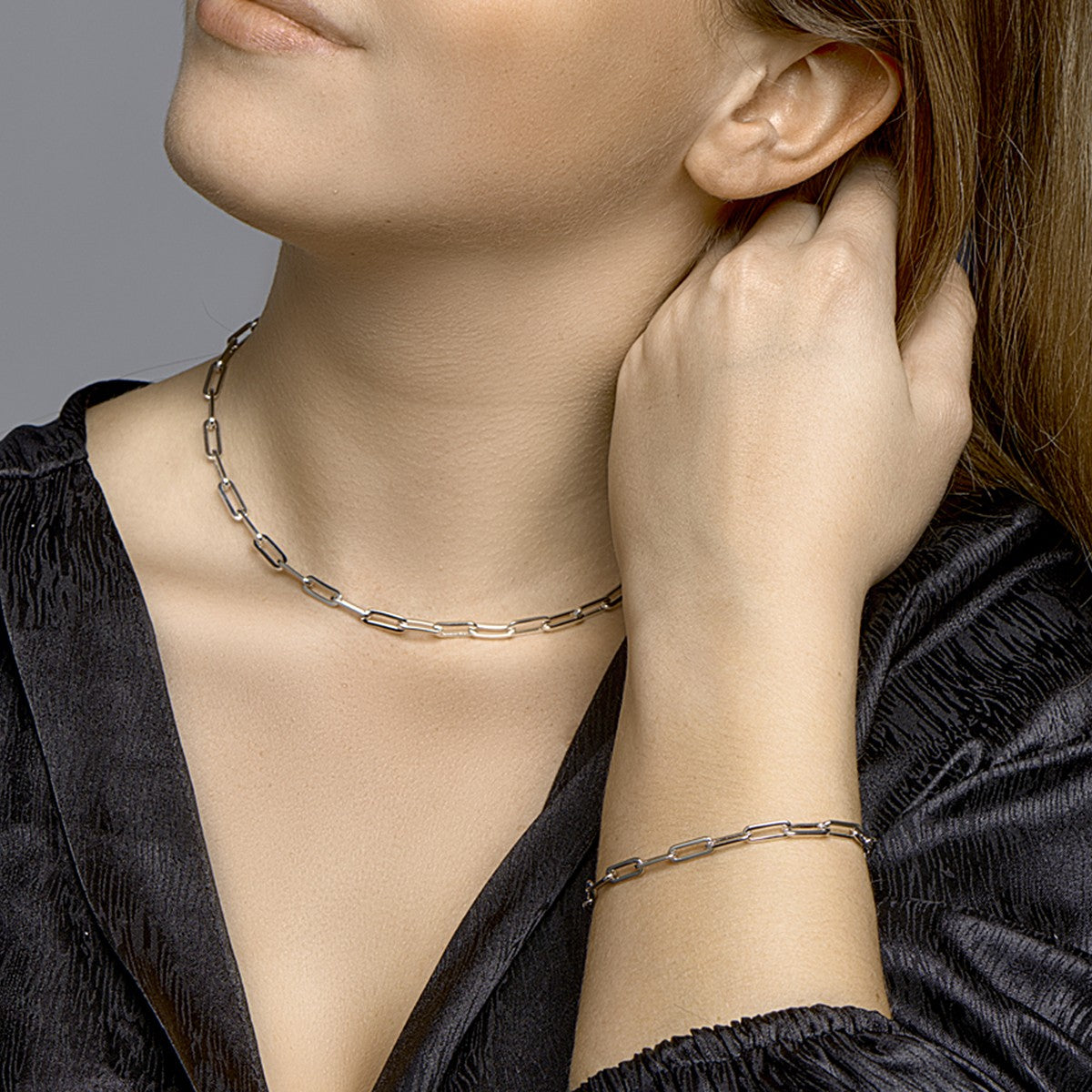 Fantasy Collection Collier closed forever zilver