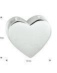 zilver gerhodineerd hanger hart 1332358 - PansiteNederland.nl