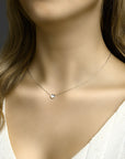 zilver gerhodineerd collier hart 41 + 4 cm 1332360 - PansiteNederland.nl