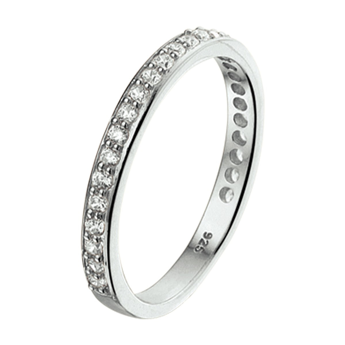 Fantasy Collection Aanschuifring zirkonia zilver