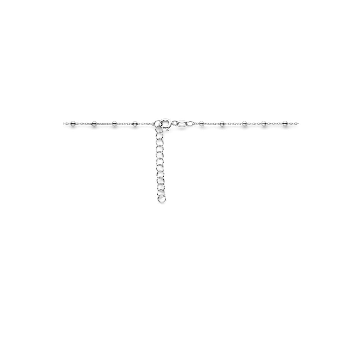 Fantasy Collection Collier bolletjes 2,5 mm 40 + 4 cm zilver