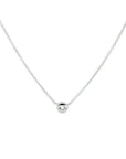 zilver gerhodineerd collier zirkonia 40 - 42 - 44 cm 1332858 - PansiteNederland.nl