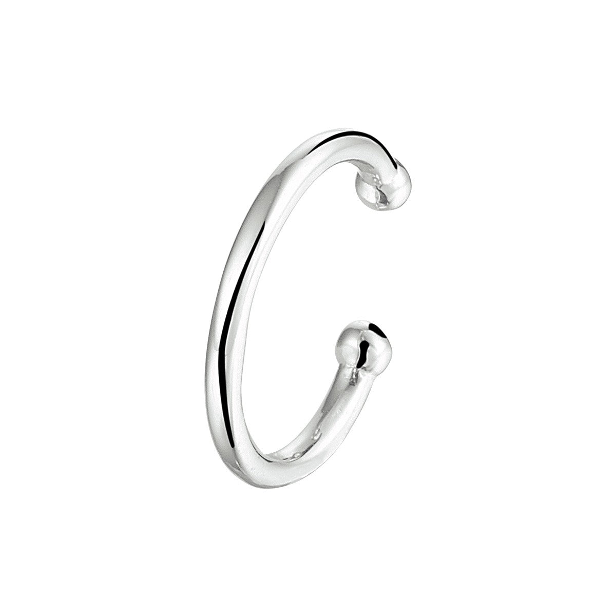 Fantasy Collection Earcuff 13 mm zilver oorbellen