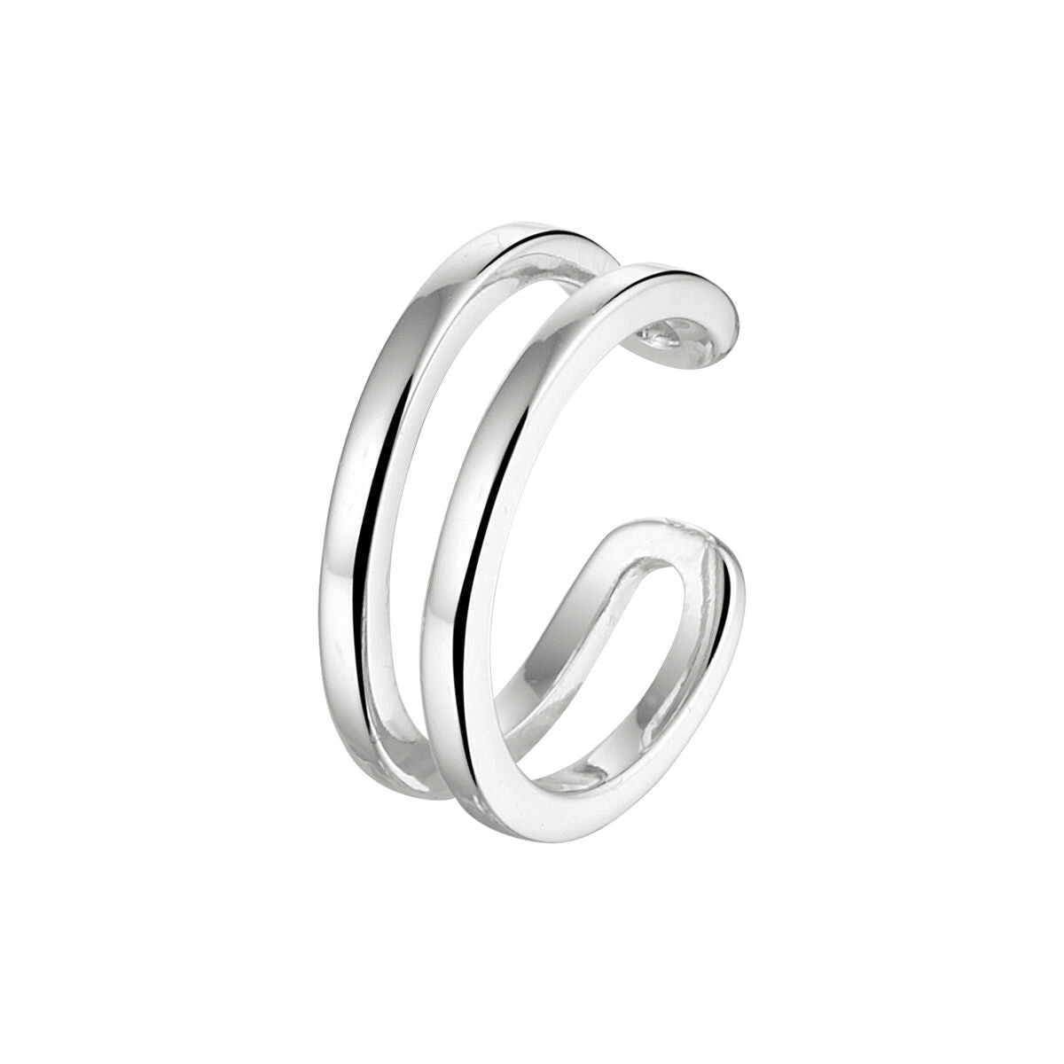 Fantasy Collection Earcuff 13 mm zilver oorbellen