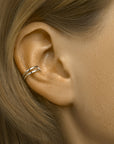 Zilver Gerhodineerd Earcuff 1333035 - PansiteNederland.nl
