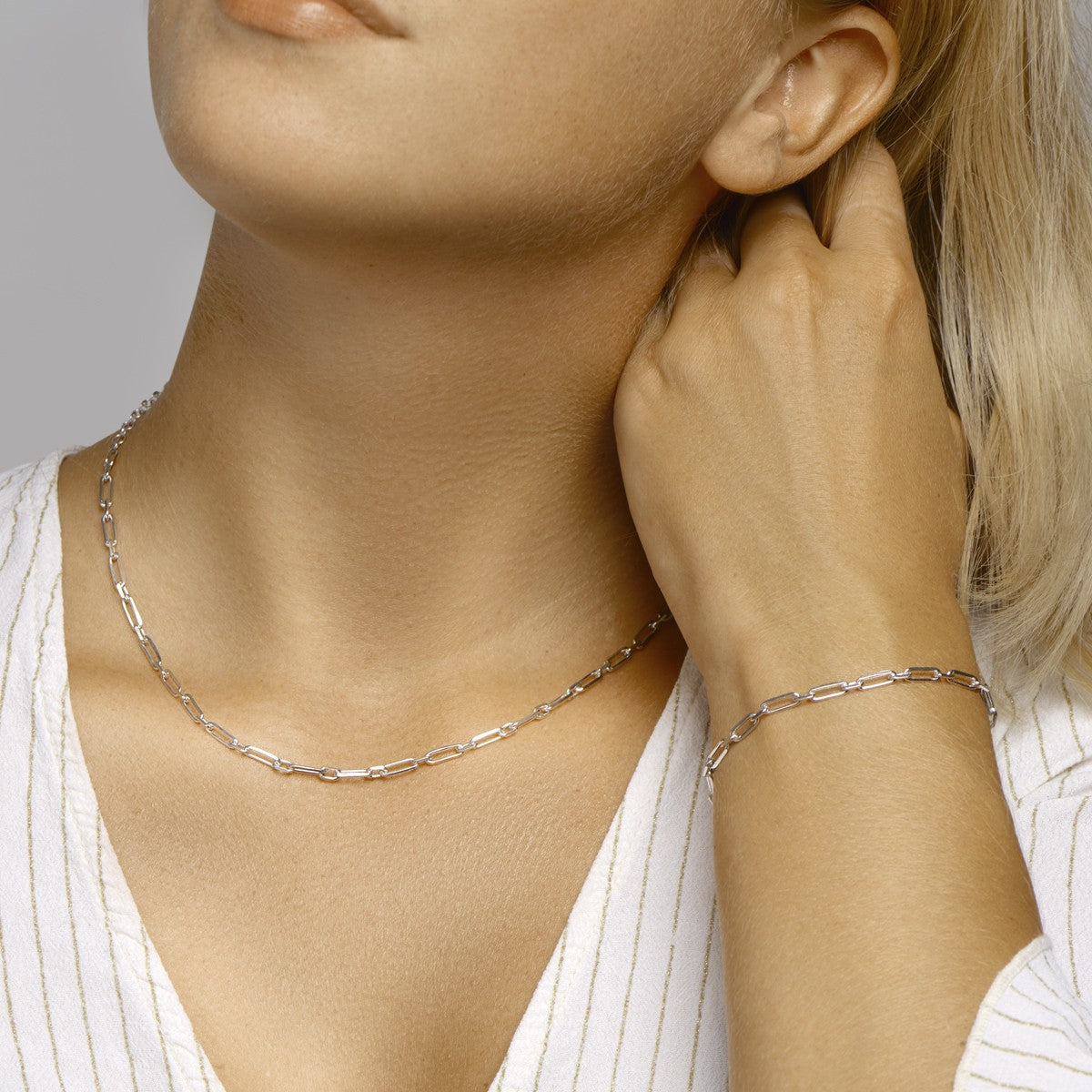 Fantasy Collection Collier zilver 4 cm