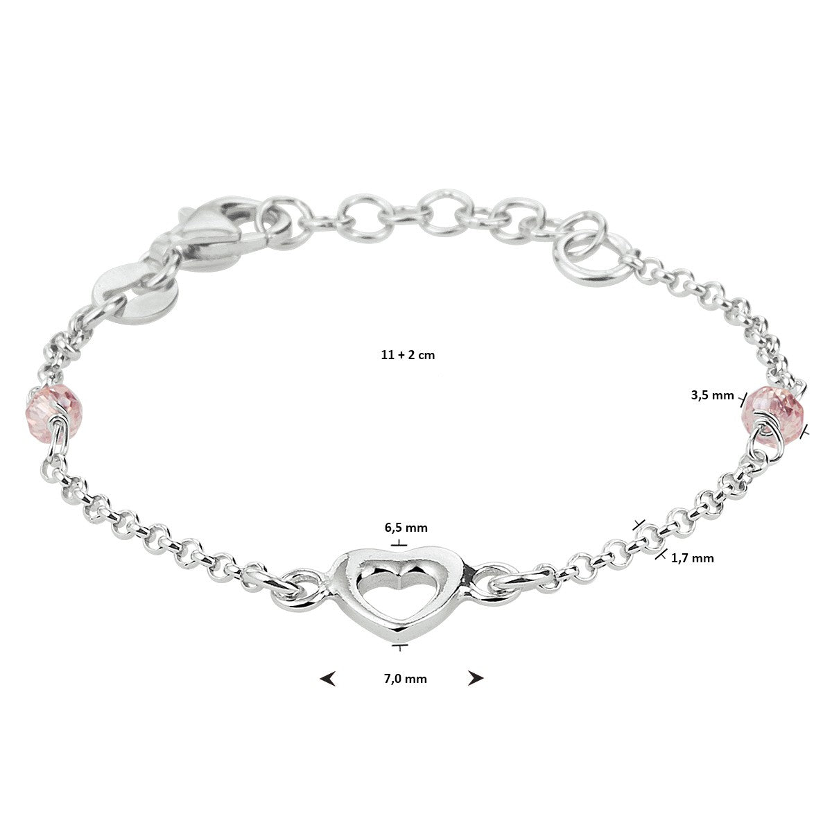Fantasy Collection Zilveren Armband voor Kinderen 1329641