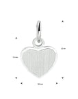 zilver gerhodineerd graveerhanger hart gediamanteerd 1333349 - PansiteNederland.nl