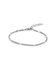 Zilver Gerhodineerd Armband Gourmette Met Tussenstuk 3,0 Mm 16 + 3 Cm 1333549 - PansiteNederland.nl