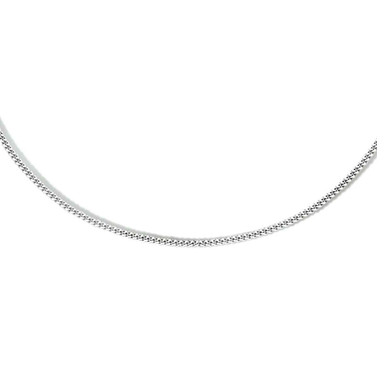 Fantasy Collection Collier gourmette 1,1 mm zilver