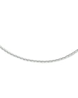 Zilver Gerhodineerd Collier Anker Gediamanteerd 1,1 mm 1333561 - PansiteNederland.nl
