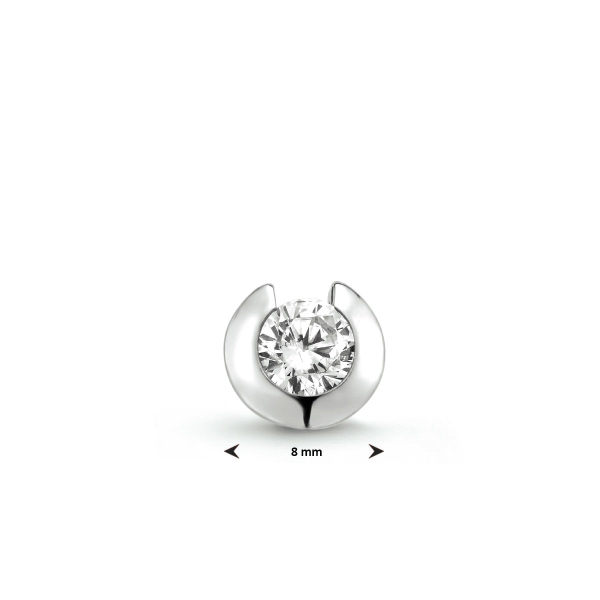 Fantasy Collection Hanger zirkonia zilver